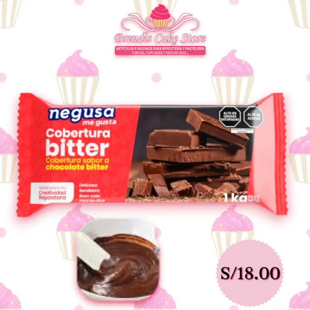 Cobertura Bitter Negusa 1kg