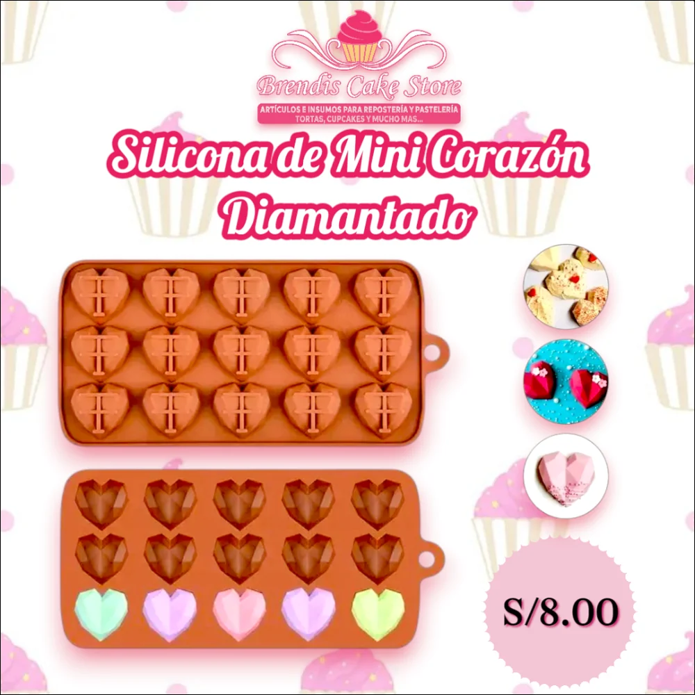 Mini Corazón Diamantado